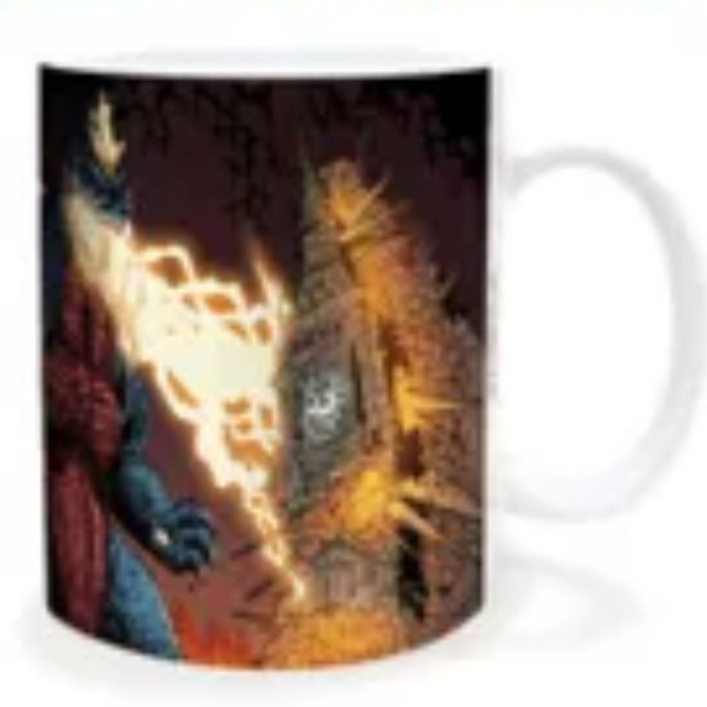 11 Ounce Ceramic Coffee Mug - Godzilla Big Ben